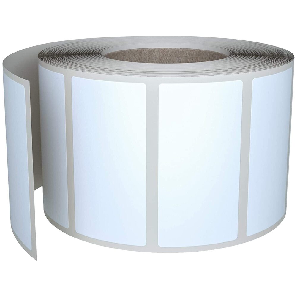 3247 Rectangular Write on Label Stickers Color Coding Labels - White Roll - Picture 2 of 7